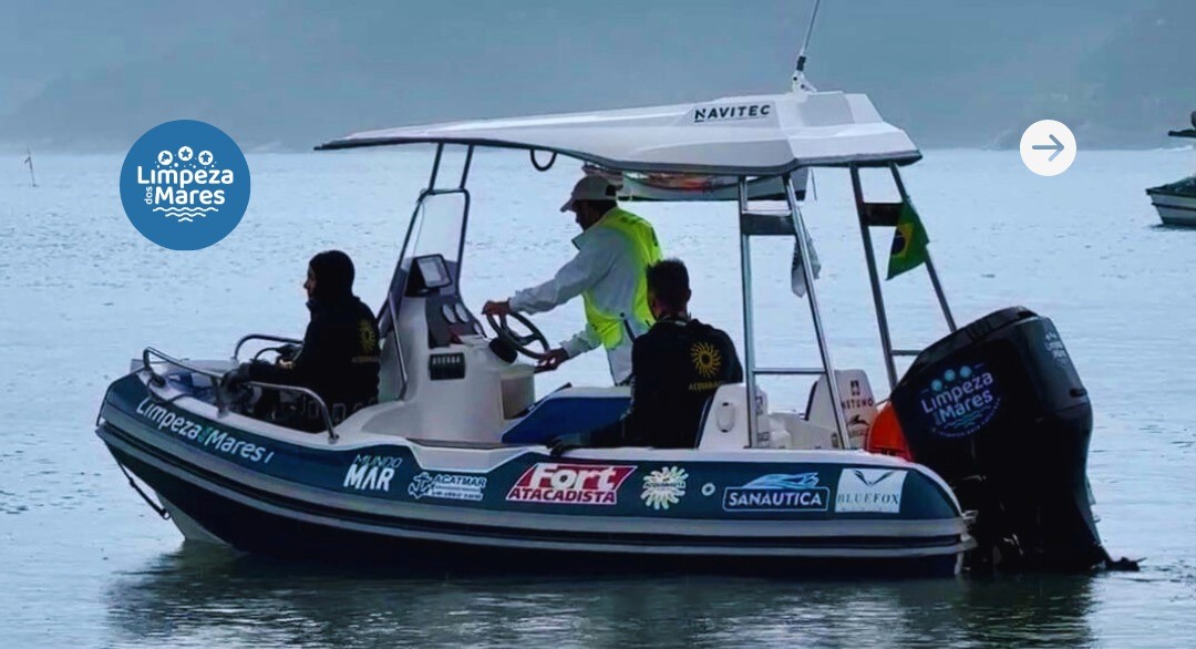 Domingo de Limpeza dos Mares em Florianópolis reúne voluntários mesmo com chuva